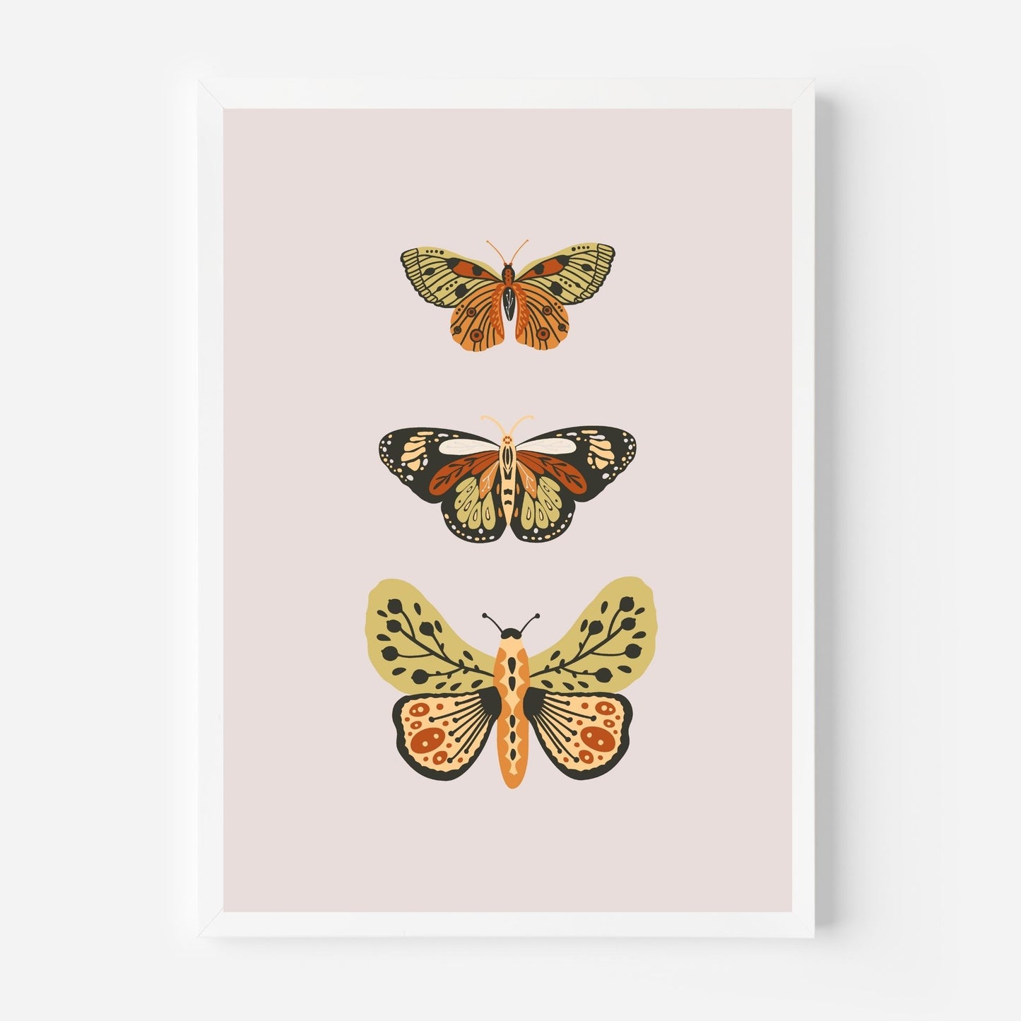 3 Butterflies