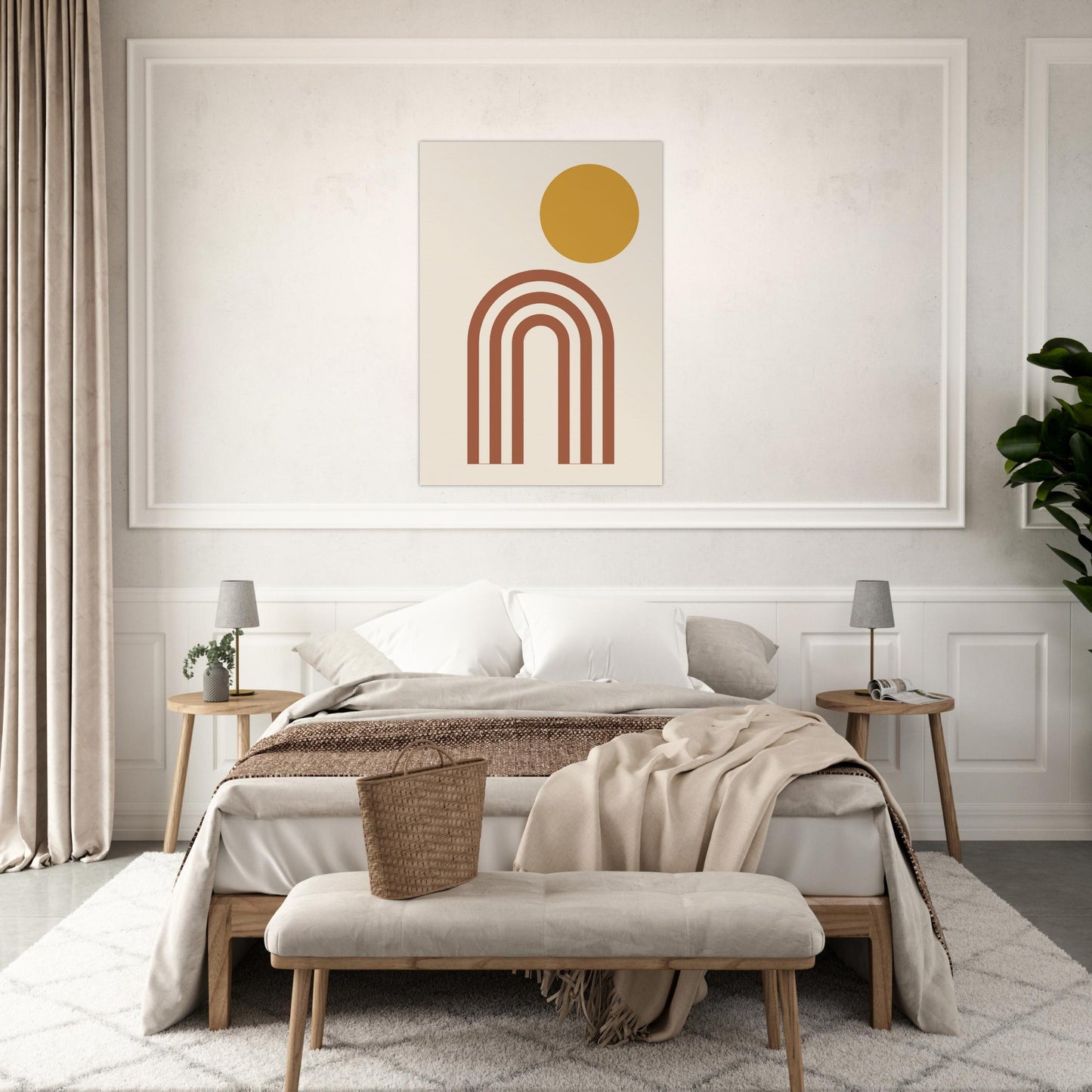 Boho Neutral Rainbow